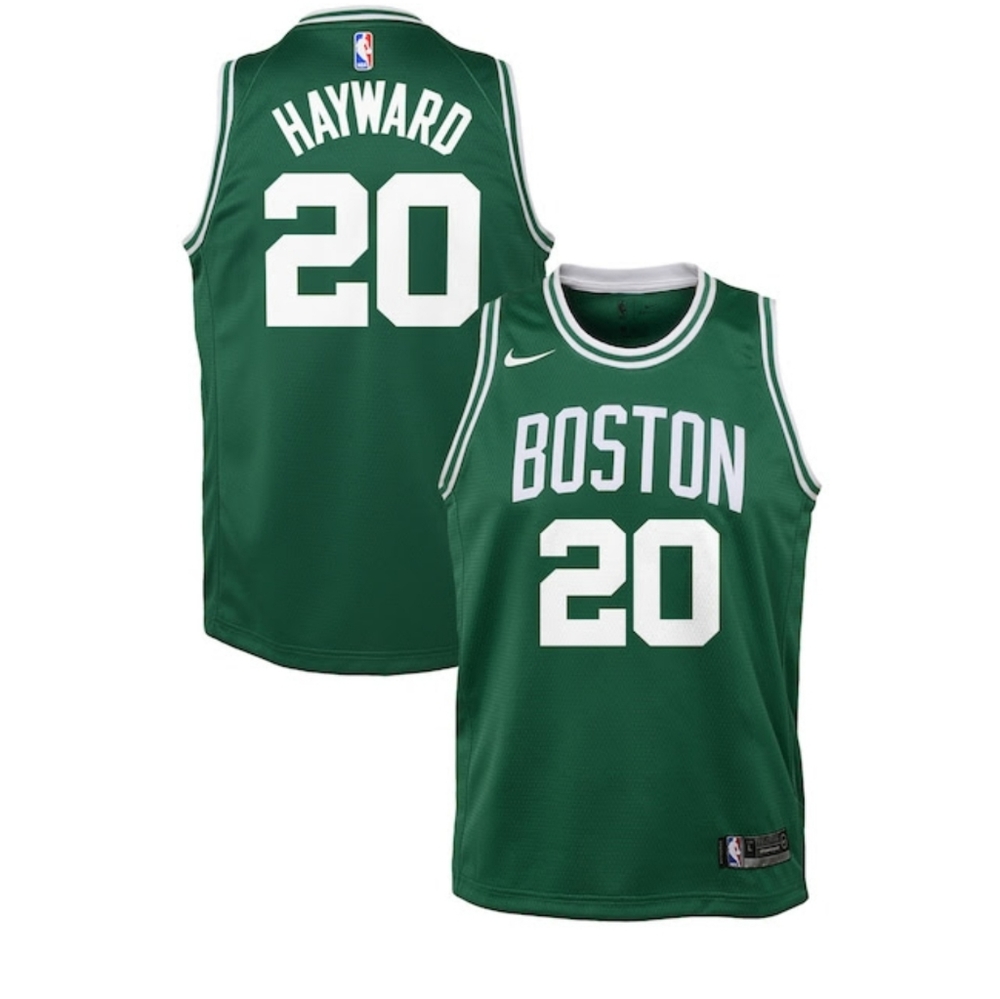 Gordon Hayward Nike Swingman NBA Official Jersey Boston Celtics Youth Size M